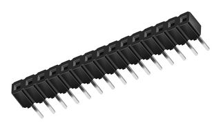 SAMTEC CES-105-01-L-S CONNECTOR, RCPT, 5POS, 1ROW, 2.54MM ROHS COMPLIANT: YES