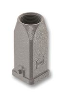 HARTING 19 20 003 1443 Heavy Duty Connector Hood, M20 Top Entry, 2 Pegs, Glued seal, Han A Series, 180 , 3A RoHS Compliant: Yes