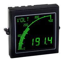 TRUMETER APM-VOLT-ANO. PANEL METER, 4DIGIT, 24V, NEGATIVE LCD
