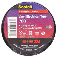 3M 700 19MM ELECTRICAL INSULTAPE, PVC, 20M X 19MM