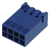 AMPHENOL COMMUNICATIONS SOLUTIONS 65239-004LF CONNECTOR, RCPT, 8POS, 2ROW, 2.54MM