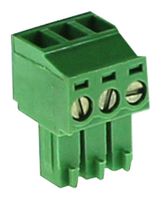 CAMDENBOSS CTB922HD/3 BLOQUE TERMINAL, ENCHUFABLE, 3POS, 16AWG