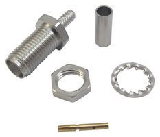 RADIALL R124312120W RF COAX, SMA, STR BULKHEAD JACK, CABLE