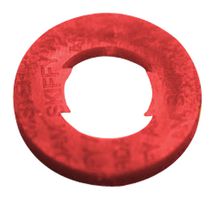 ETTINGER 003.09.032 FLAT WASHER, PE, 3.2MM, 7MM, RED
