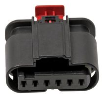 TE CONNECTIVITY 1-1718806-1 RCPT HOUSING, 5POS, GF NYLON 6.6, BLACK