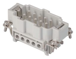 MOLEX / GWCONNECT 7310.6104.0 HEAVY DUTY INSERT, PLUG, 10POS, 20-14AWG