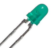 BROADCOM HLMP-1641 LED, GREEN, 569NM, 12V, 0.013A, 1.6MCD