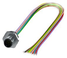 PHOENIX CONTACT 1411582 SENSOR CORD, 12P, PLUG-FREE END, 0.5M