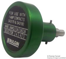 BULGIN LIMITED 14025/2224 CRIMP POSITIONER, 12POLE CRIMP CONTACT