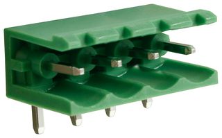CAMDENBOSS CTBP9350/4AO TERMINAL BLOCK, HEADER, 4POS, R/A, TH