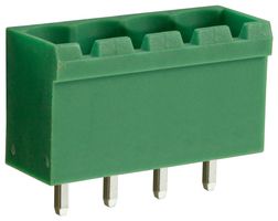 CAMDENBOSS CTBP9308/4 TERMINAL BLOCK, HEADER, 4POS, TH