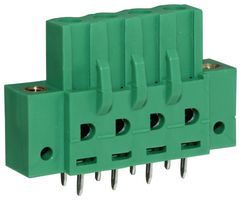 CAMDENBOSS CTBP97VJ/4FL TERMINAL BLOCK, SOCKET, 4POS, TH