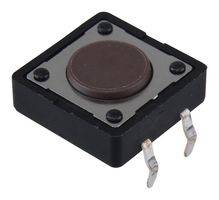 MULTICOMP PRO MC32872 TACTILE SWITCH, SPST-NO, 0.05A, 12V, THD