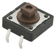 MULTICOMP MC32874 TACTILE SWITCH, SPST-NO, 0.05A, 12V, THD
