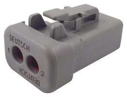 TE CONNECTIVITY - DEUTSCH DTP06-2S-E003 AUTOMOTIVE HOUSING, PLUG, 2POS, 25A
