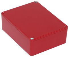 HAMMOND 1590BBSRD CARCASA, ALUMINIO, 1P54, ROJA