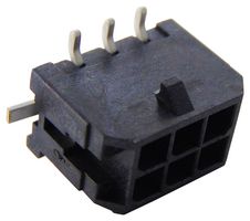 MOLEX 43045-0620. CONNECTOR, HEADER, 6POS, 2ROW, 3MM