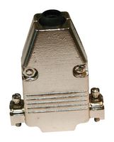 NORCOMP 979-015-020R121 BACKSHELL, 180 DEG, 15POS, ABS