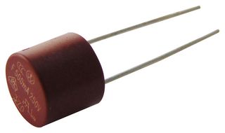 LITTELFUSE 37005000000 RADIAL LEADED FUSE, 0.5A, 250V, FAST ACT