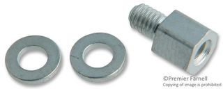 AMPHENOL COMMUNICATIONS SOLUTIONS 863001018TLF SCREW LOCK, FEMALE, M3, 4.5MM