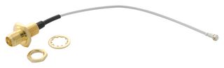 MULTICOMP PRO MC001500 RF CABLE ASSY, SMA JACK-U.FL PLUG, 200MM