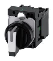 SIEMENS 3SU1100-2BL60-1NA0 SELECTOR SW, DPST-NO, 10A, 500V, SCREW