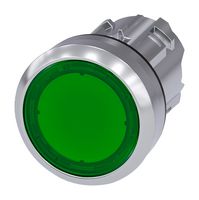 SIEMENS 3SU1051-0AB40-0AA0 SWITCH ACTUATOR, PUSH BUTTON SW, GREEN