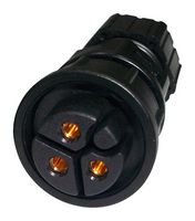 AMPHENOL LTW PWC-03BFFA-LL7002 CIRCULAR CONNECTOR, RCPT, 3POS, CABLE