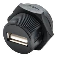 AMPHENOL LTW UA-20PMFP-SC8001 SEALED USB, 2.0 TYPE A, PLUG, IP68