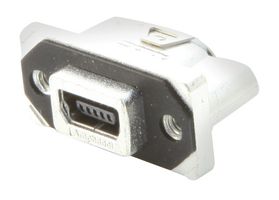 AMPHENOL COMMUNICATIONS SOLUTIONS MUSBRB15130 SEALED USB, 2.0 TYPE MINI B, RCPT, IP67