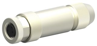 TE CONNECTIVITY T4010019041-000 SENSOR CONNECTOR, M8, RCPT, 4POS, CABLE