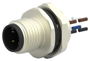 TE CONNECTIVITY T4171210004-001 CABLE SENSOR, 4P M12 MACHO-LIBRE, 0.2M