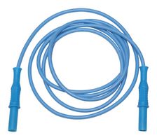 MULTICOMP PRO 76-1402 BANANA MACHO 4MM A CLAVIJA, AZUL, 1.5M