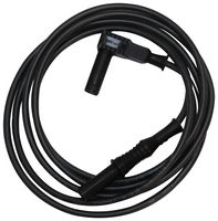 MULTICOMP PRO 76-021 BANANA 4MM MACHO-MACHO, NEGRO, 1.5M