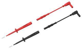 MULTICOMP PRO 76-090 TEST LEAD PROBE KIT, BLACK/RED