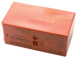 SCHRACK - TE CONNECTIVITY RT424548. POWER RELAY, DPDT, 8A, 250VAC, TH