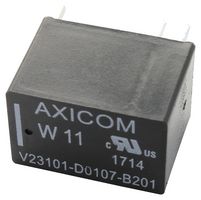 TE CONNECTIVITY - AXICOM V23101D 107A201 SIGNAL RELAY, SPDT, 1.25A, 125VAC, TH ROHS COMPLIANT: YES