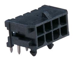 MOLEX 43045-0802 CONNECTOR, HEADER, 8POS, 2ROW, 3MM