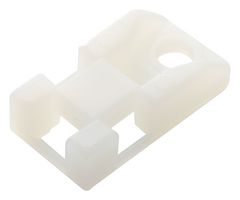 ABB - THOMAS & BETTS TC826-TB CABLE TIE MOUNT, PA66, NATURAL, PK1000