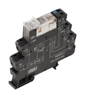 WEIDMULLER 1123490000 POWER RELAY, DPDT, 8A, 250VAC, DIN RAIL