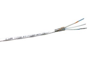 TE CONNECTIVITY - RAYCHEM M27500-18SD3T23 SHLD FLEX CABLE, 3COND, 18AWG, 100M