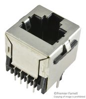 AMP - TE CONNECTIVITY 5557969-1 CONN, RJ45 JACK, 8P8C, CAT3, BLK