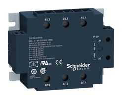 SCHNEIDER ELECTRIC SSP3A225BDT SOLID STATE RELAY, 3PST-NO, 25A, 4-32VDC