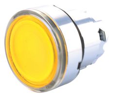SCHNEIDER ELECTRIC ZB4BW383 SWITCH HEAD, YELLOW FLUSH, PB SWITCH