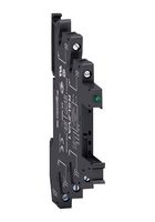 SCHNEIDER ELECTRIC RSLZVA2 RELAY SOCKET, 6A, 300VAC, DIN RAIL