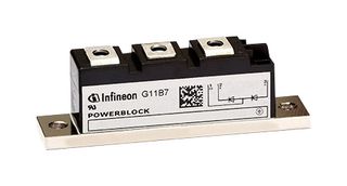 INFINEON DD89N16KHPSA1 DIODE MODULE, 1.8KV, 89A, MODULE