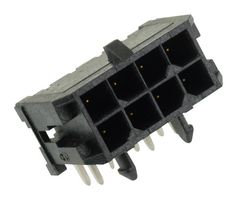 MOLEX 43045-0801 CONNECTOR, HEADER, 8POS, 2ROW, 3MM