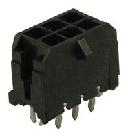 MOLEX 43045-0625 CONNECTOR, HEADER, 6POS, 2ROW, 3MM