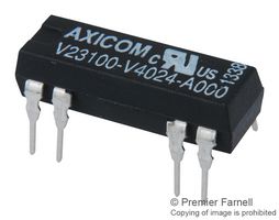 AXICOM - TE CONNECTIVITY V23100V4324C011 REED RELAY, SPDT, 175VDC, 1.2A, TH ROHS COMPLIANT: YES