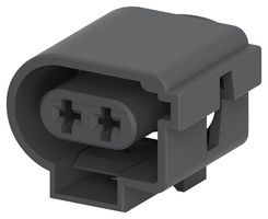 AMP - TE CONNECTIVITY 2-1355200-2 RCPT HOUSING, 2POS, NYLON 6.6, BLACK